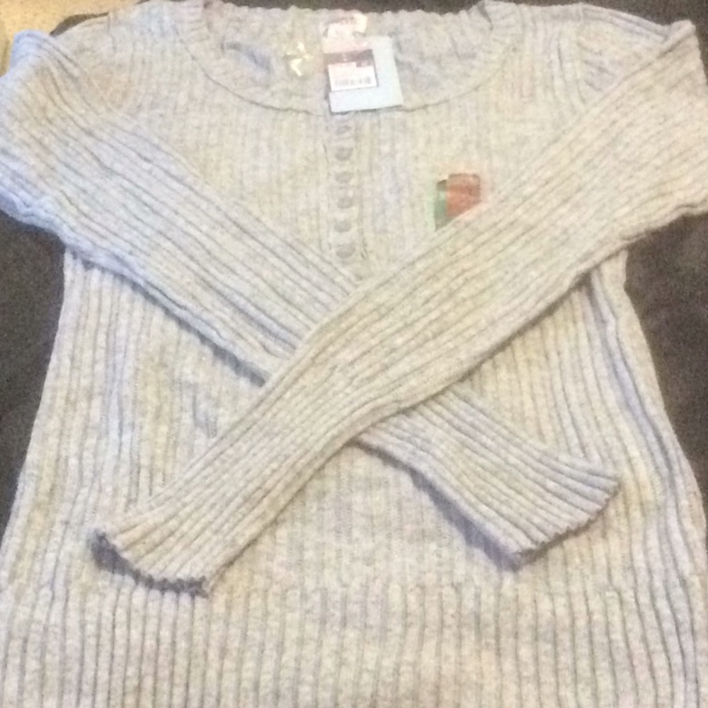 Mossimo thin long sleeve Henley sweater
